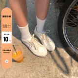 Летние японские тканевые универсальные туфли для отдыха, низкая белая обувь