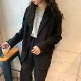 Весенние штаны, юбка, универсальный комплект для отдыха, костюм, свободный прямой крой, в британском стиле