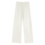 Кашемировые весенние повседневные брюки для отдыха, клейкий рис, штаны, в корейском стиле, свободный прямой крой