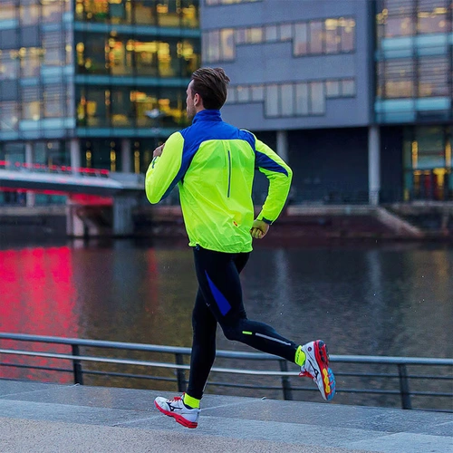 Сбросить Ronhill Trousers-Men-000278 плотные брюки Speed ​​Dry и воздухопроницаемая фитнеса, отражающие мужчины