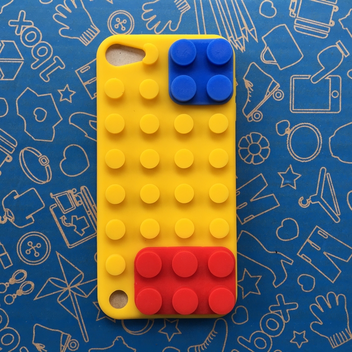 Apple building block shape silicone case Apple iPod touch 5 protective case touch6 protective case soft case