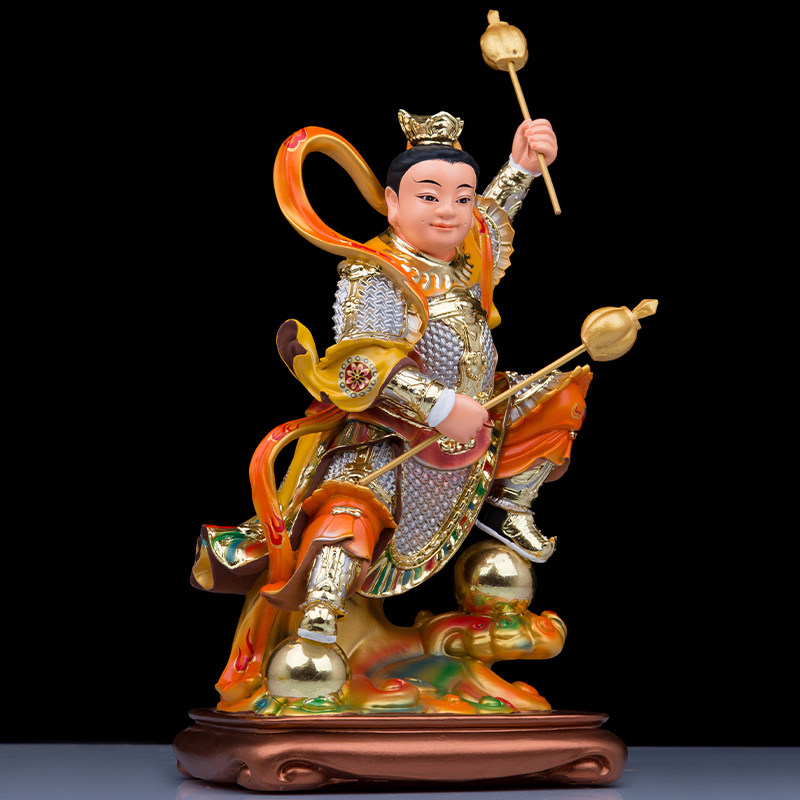 金吒木吒哪吒三兄弟树脂神像!摆在家里瞬间提升气场!-桌面摆件-淘宝好物网