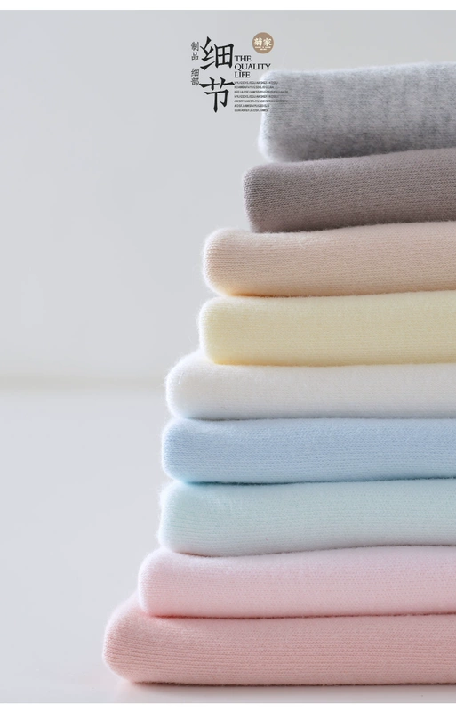 Jujia chất lượng cao cotton sanded đan quần áo trẻ em trẻ em Một lớp vải rắn màu cotton cotton vải nhung - Vải vải tự làm