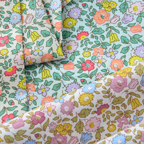 Pure cotton cloth 60 government silk Diy hand clothes Children womens clothing All cotton fabric cotton fabric cotton fabric flowers room clear