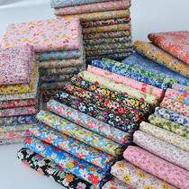 Fabric pure cotton handmade DIY dress shirt lining hand for printing and dyeing full cotton fabric government silk cotton fabric field crummy flowers