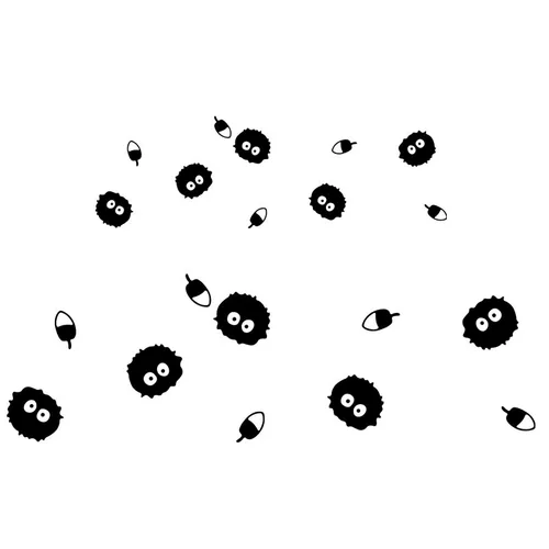 Магазин обратно в Qianqian Coal Ash Ball Декоративный настенный декоративный настенный церковный церковный пыль эльфол холодильник пост детская комната шкаф