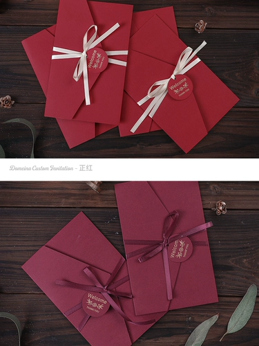 Приглашение на свадьбу 2022 Свадебные приглашения свадебные приглашения творческая личность европейская стиль Xiaoqing Net Red Новый продукт Приглашение на свадьбу