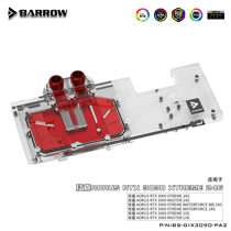 Barrow Gigabyte AORUS 3090 graphics card cold head water cooling backplane radiator BS-GIX3090-PA2
