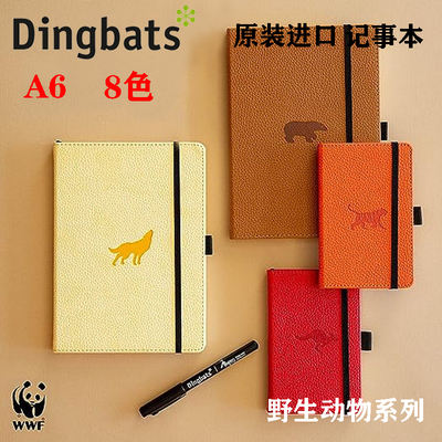 Original British Dingbats imported eco-friendly notebook A6 student office planner Bullet Daily notebook gift