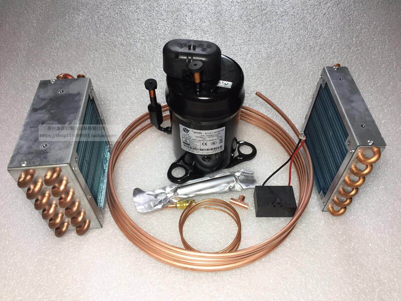 DIY Small Air Conditioner/Chiller Parts Kit with Compressor Refrigeration DIY Small Air Conditioner/Chiller Parts Kit with Compressor Refrigeration