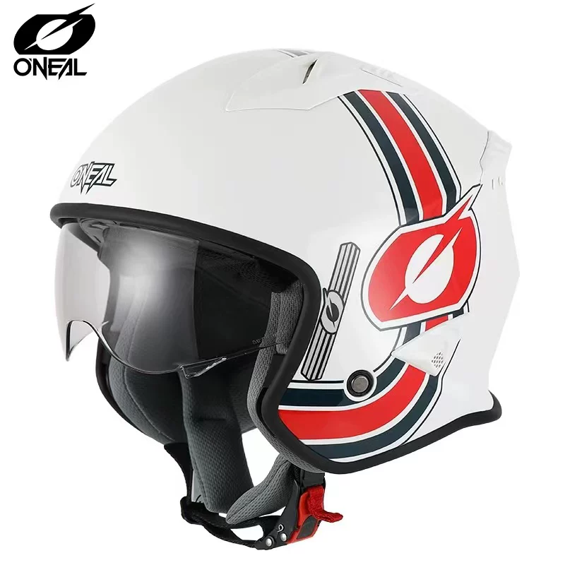 Шлем-каска O'NEAL Locomotive Hard Helmet Locomotive Export Полустепенной шлем с сменной линзой изменяемого цвета Доставочный шлем