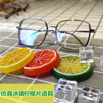 Optical store jewelry store window colorful decorations sunglasses display shooting props summer sunglasses display stand
