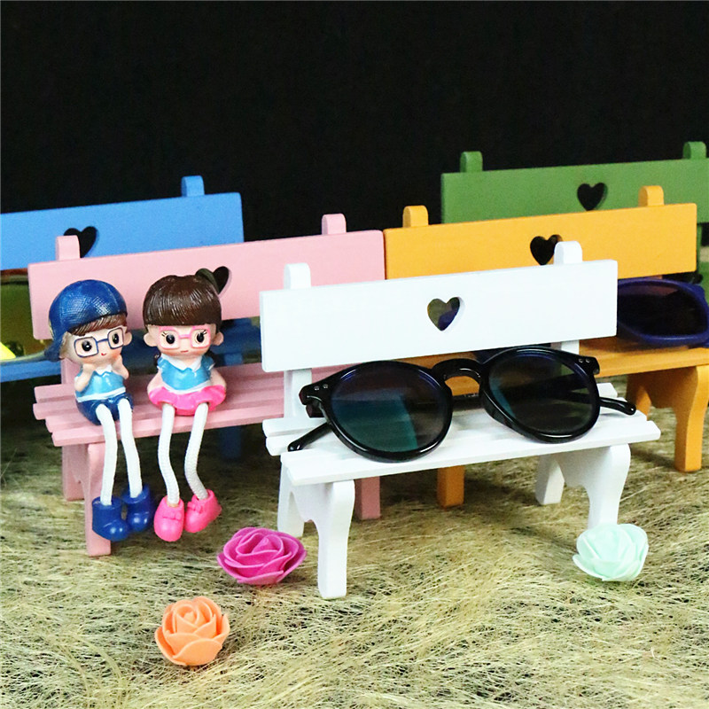 Creative wooden optical shop display props sunglasses display frame jewelry shooting ornaments window decoration fashion items