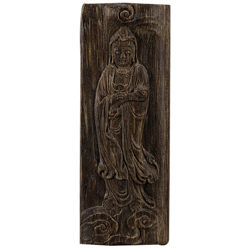 [Ruyi Guanyin] Вьетнамский кулон Fusen из красной глины, погружной сорт, тысячелетняя зрелая черная мякоть агара, кулон 13,36 г