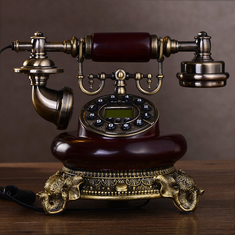 European style fashion antique creative telephone retro old household wireless mobile telecom jack