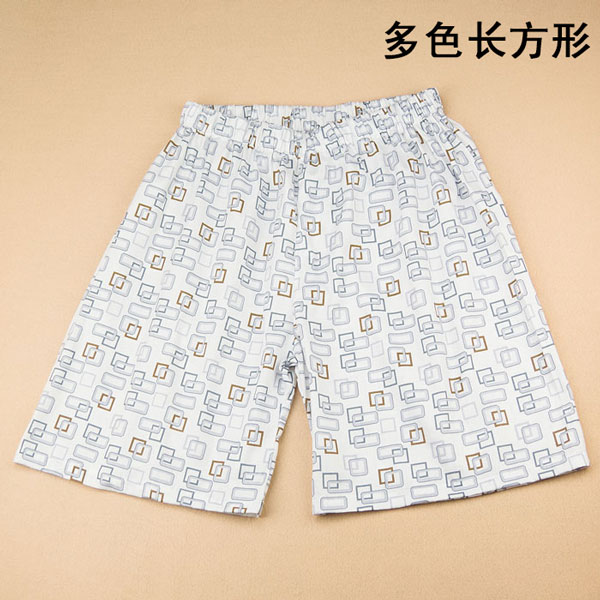 Quần pyjama quần cotton nam cotton lỏng quần nhà nam mùa hè mỏng phần muỗi quần điều hòa không khí cộng với phân bón tăng quần sooc nữ