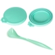 Super Hugh Cat Food Spoon Cat Snack Seal Cap Silicone Có thể bao gồm thực phẩm Bảo quản Vỏ thú cưng Dao kéo - Cat / Dog hàng ngày Neccessities