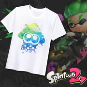 Splatoon2 Jet Warrior ns Nintendo Switch Game ngoại vi Cotton tay áo ngắn - Game Nhân vật liên quan