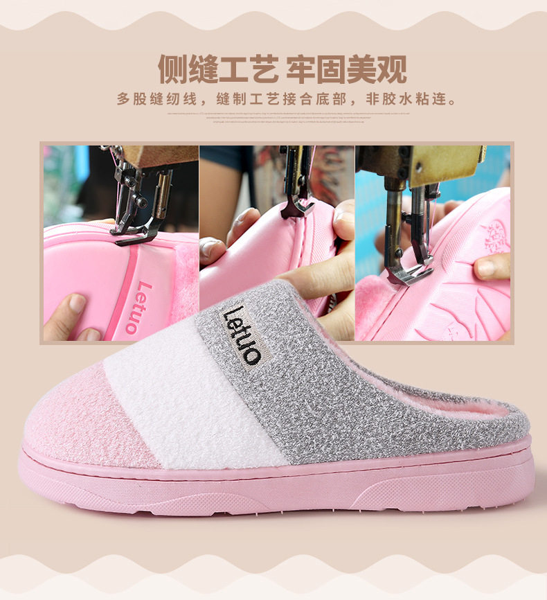 Pantoufles enfants en suède pour hiver - semelle EVA - Ref 1008201 Image 16