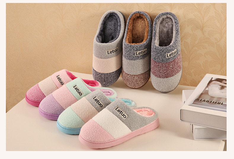 Pantoufles enfants en suède pour hiver - semelle EVA - Ref 1008201 Image 23