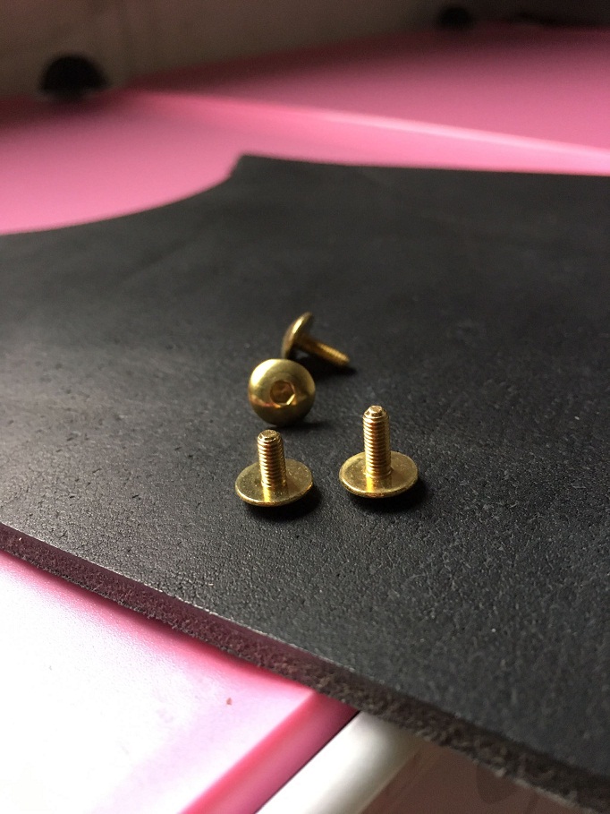 Fine work pure copper inner hexagonal brass screws N-LS