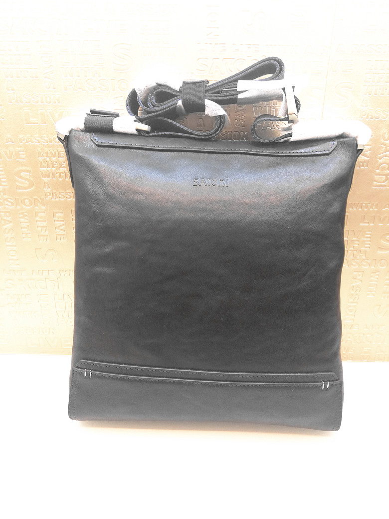 Shachi cowhide Japanese character male cross-body backpack FR12519-5H