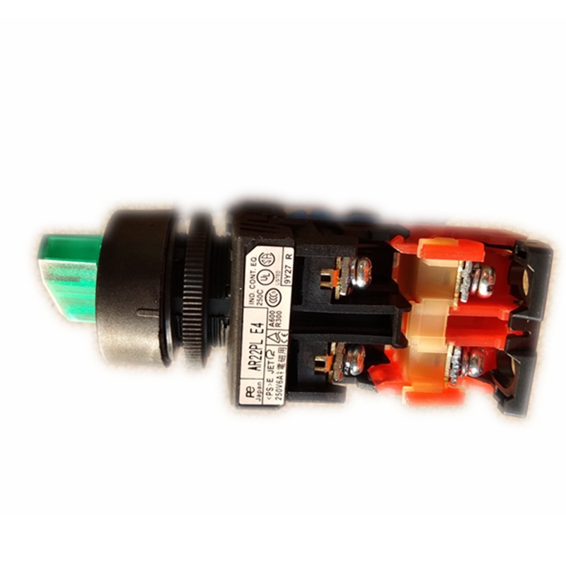 Short handle with lamp selection switch AR22PL-3 E3 11211 E4 2 gear 3 gear with light button switch GRY-Taobao