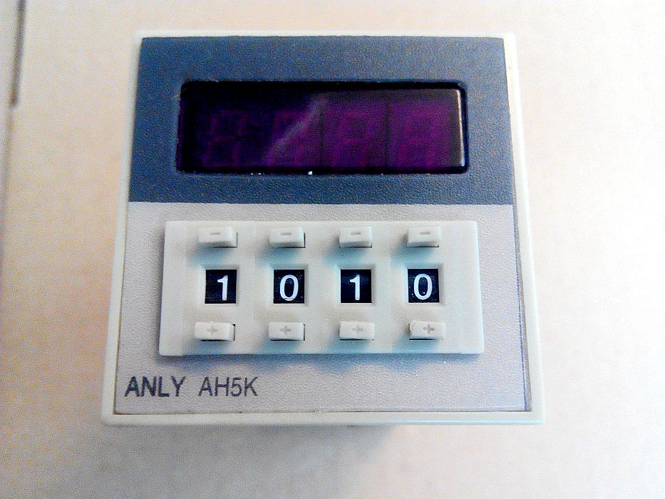 Anliang brand preset counter counting relay AH5K AH5K-U contact counting