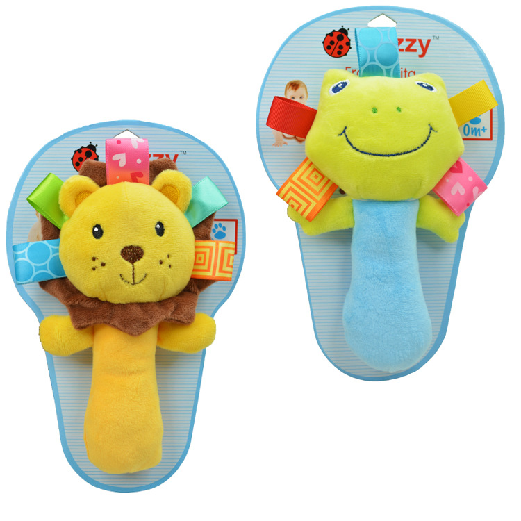 Mỹ sozzy em bé tay dính phim hoạt hình câu đố tay lấy em bé đồ chơi sang trọng rầm rộ với BB - Đồ chơi nhạc cụ cho trẻ em đàn organ cho bé