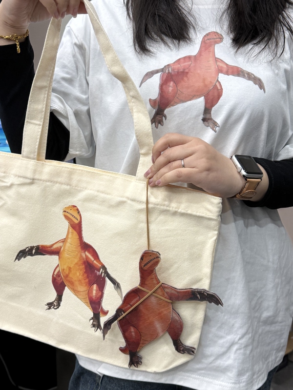 Changzhou Su Chao Glass Crispy Sauceboard Dragon Canvas Bag Hanger