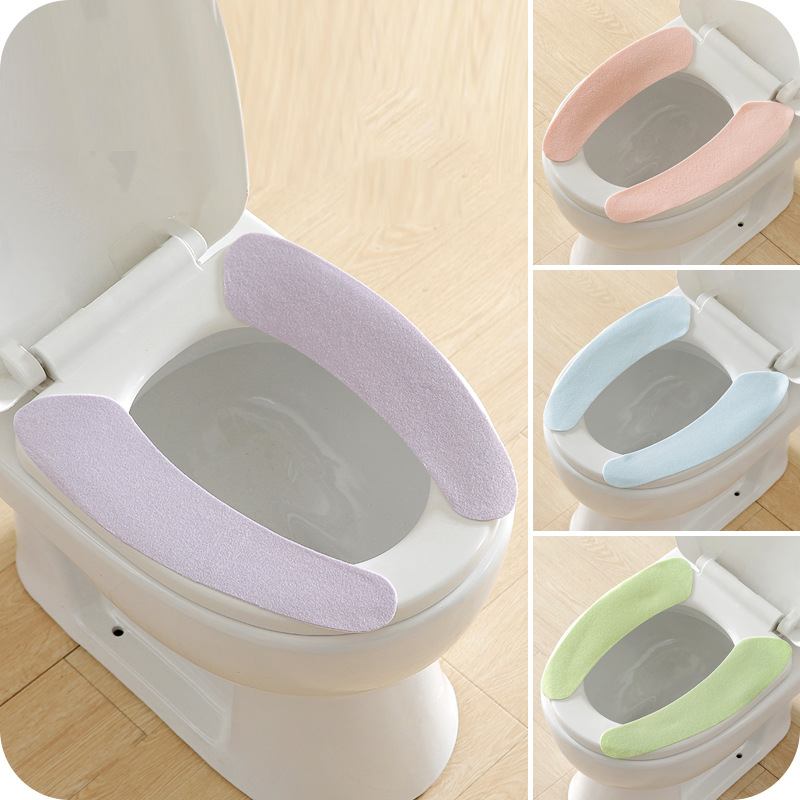 Wash and warm seat and cushion toilet cushion toilet cushion paste toilet cover toilet with anti-cooling seat plate