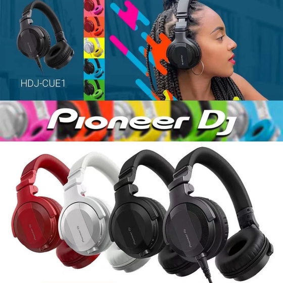 Pioneer Pioneer HDJ-CUE1 헤드폰 BT Bluetooth 무선 헤드폰 DJ 모니터링 헤드셋 새 제품