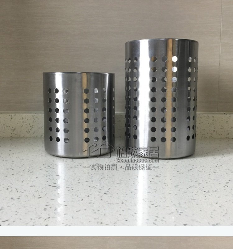 Phí mua miễn phí Bộ đồ ăn nhà bếp giá treo đồ dùng nhà bếp 12x13,5cm12x18cm thép không gỉ trong nước IKEA - Đồ ăn tối đĩa sứ trắng