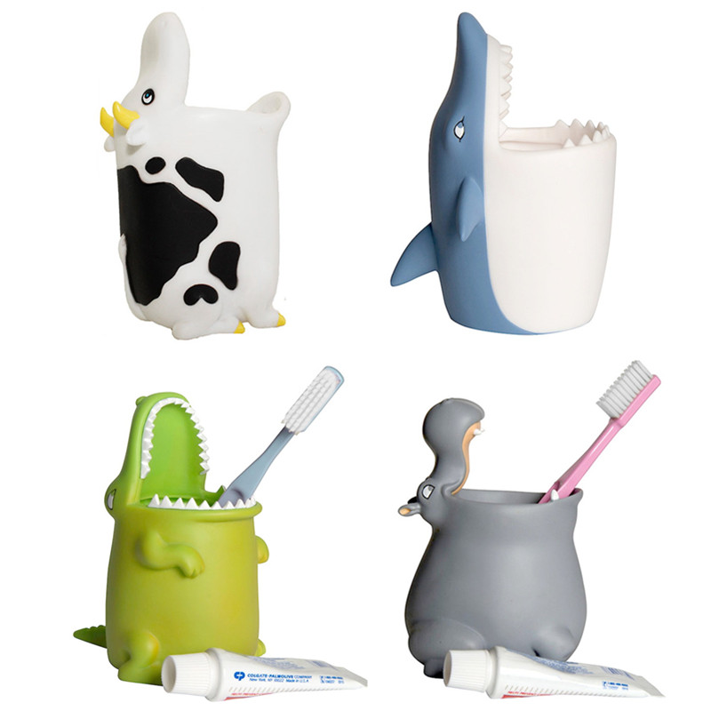 German Winkee children's toothbrush holder toothbrush holder hippo crocodile shark cow creative German direct mail