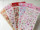 Детские наклейки ручной работы DIY creative material stickers весенние цветы вишневый цвет ручной работы stickers account mini 0