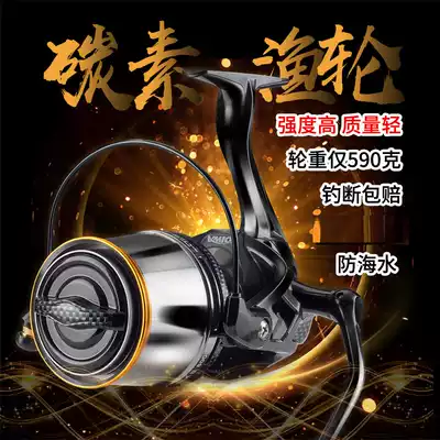 Visual anchor fish DIWA DIWA KCN3 carbon long throw wheel 14000 Fishing wheel Oblique shallow cup reel Fishing reel
