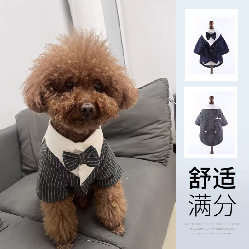 Pet Male Dog Wearing Clothes for Wedding Photoshoot, Wedding Dress for Teddy, Bichon, Pomeranian, Groomsmen, Dowry, Bow Tie, Suit Pet Male Dog Wearing Clothes for Wedding Photoshoot, Wedding Dress for Teddy, Bichon, Pomeranian, Groomsmen, Dowry, Bow Tie, Suit