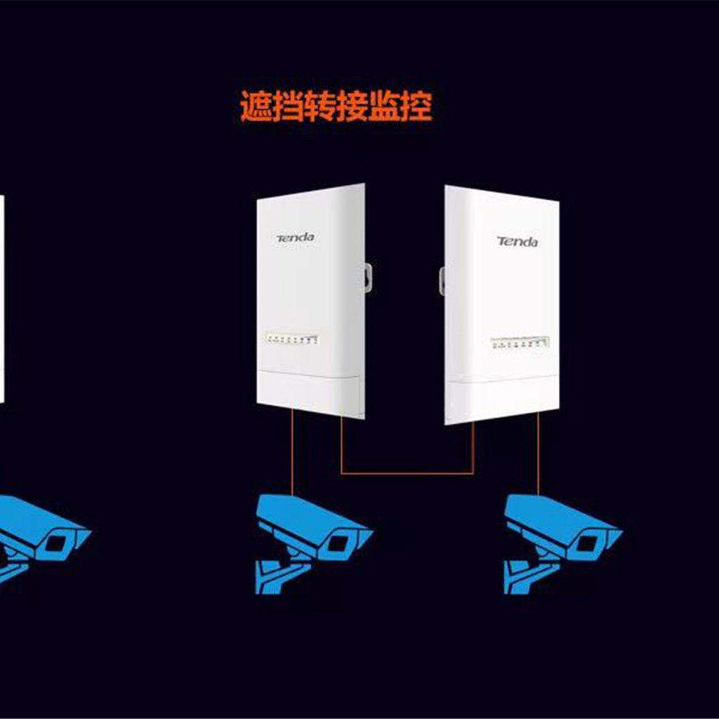 Сетевой мост 腾达 室外5公里5g无线桥接器套装 Tenda