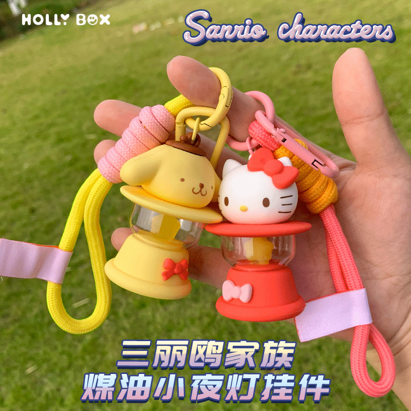 Authentic Sanrio Kerosene Night Light Pendant Cinnamoroll Hello Kitty Birthday Gift Couple Keychain Merchandise 6 Authentic Sanrio Kerosene Night Light Pendant Cinnamoroll Hello Kitty Birthday Gift Couple Keychain Merchandise 6