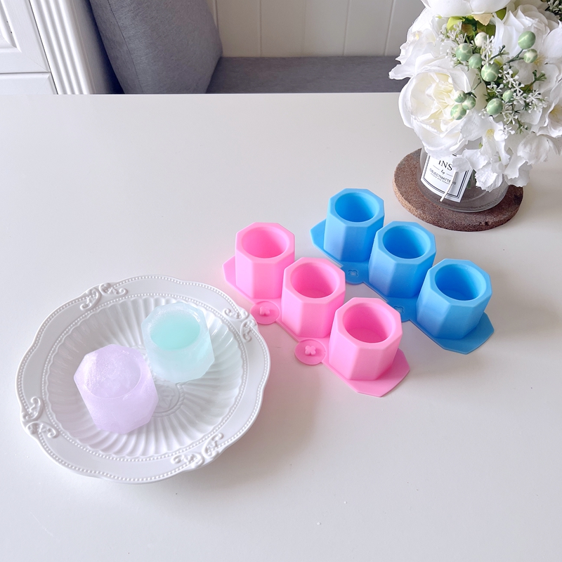  Export Europe Silicone Ice Cup Ice-making Box Ice Hockey Mold Ice Maker Ice Hockey Creative Ice Cup