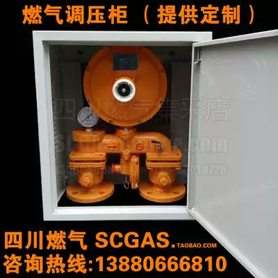 Gas regulator cabinet Building pressure regulator Pressure regulator Gas station output gas pressure regulator pressure regulator