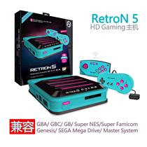 Hyperkin RetroN 5 HD compatible GBA GBC SNES SFC MD MS card with game console