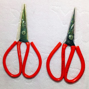 Black steel household industrial scissors Minnan wedding dowry dowry Wanji scissors