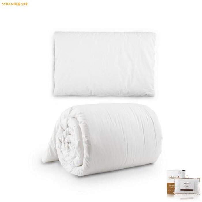 Britain imported DEVON DUVETS crib wool quilt and double wool pillow set wool bedding set