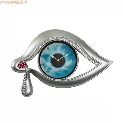 Original Italian imported Antartidee artistic creative gentle eye wall clock clock decoration Quartz clock