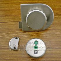 Toilet partition accessories public toilet partition hardware partition indicator lock Baililia wire drawing lock