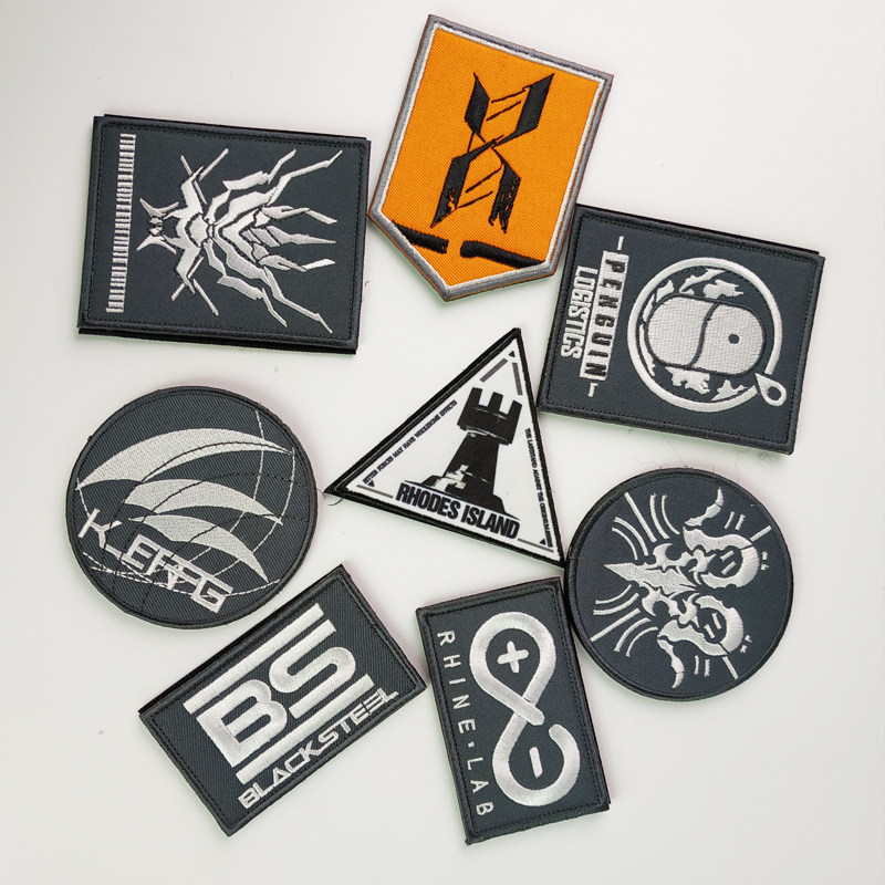 Tomorrow's Ark Embroidery Velcro Chapter Rhode Island COS Game Peripheral Tactical Badge Personality Backpack Sticker Badge