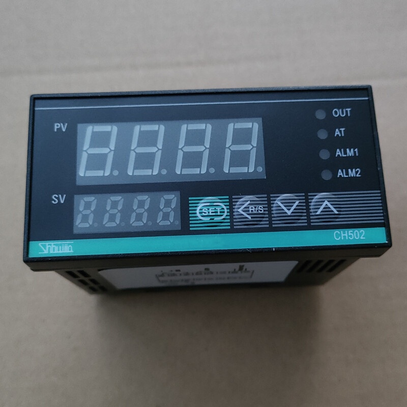 Ch502 Shanghai Yuhu Intelligent Instrument Temperature Control Meter Digital Display Temperature Controller Electronic Thermostat Horizontal Screen Ch702