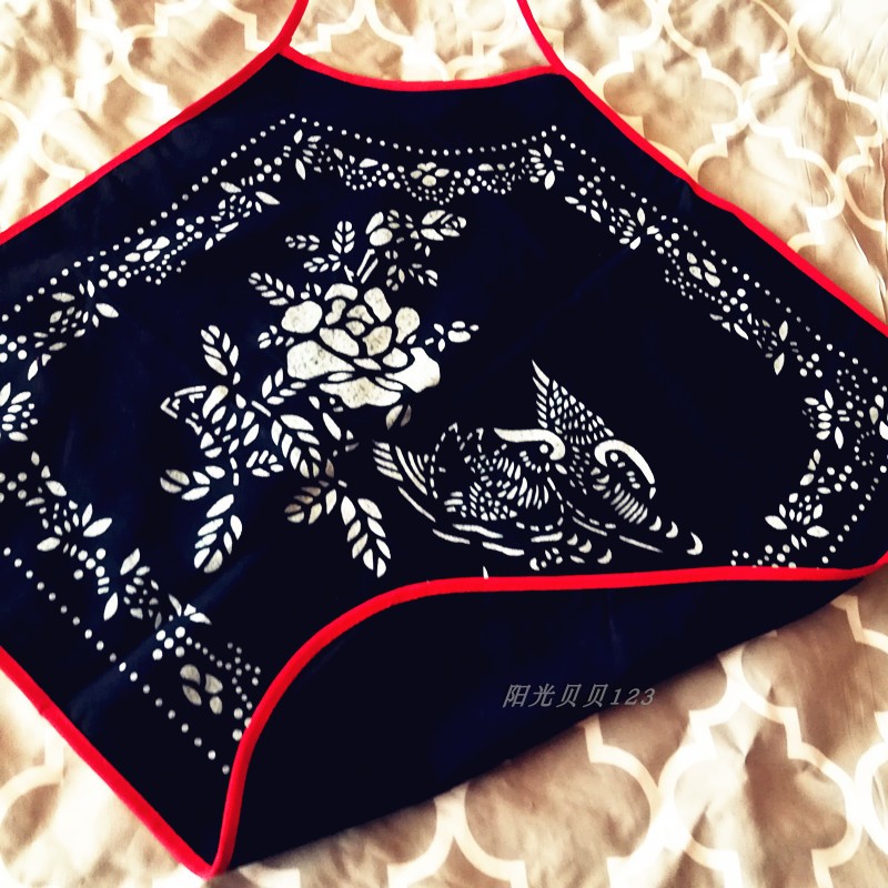 Trung Quốc phong cách cotton tạp dề (người lớn) chu vi bụng vuông nhảy dân gian retro trang phục thủ công vải batik - Bellyband áo choàng ngủ nam