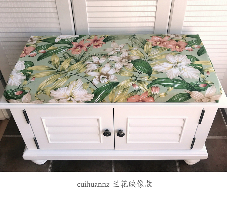 Tùy chỉnh giày Mat Đệm Giày Stool Mat hiên đệm thẻ ghế đệm ghế băng có thể tháo rời và có thể giặt - Ghế đệm / đệm Sofa mẫu đệm ghế